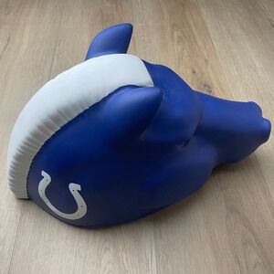 Vintage Foamheads Indianapolis Colts foam hat Horse Head Mascot Prop Fan Gear